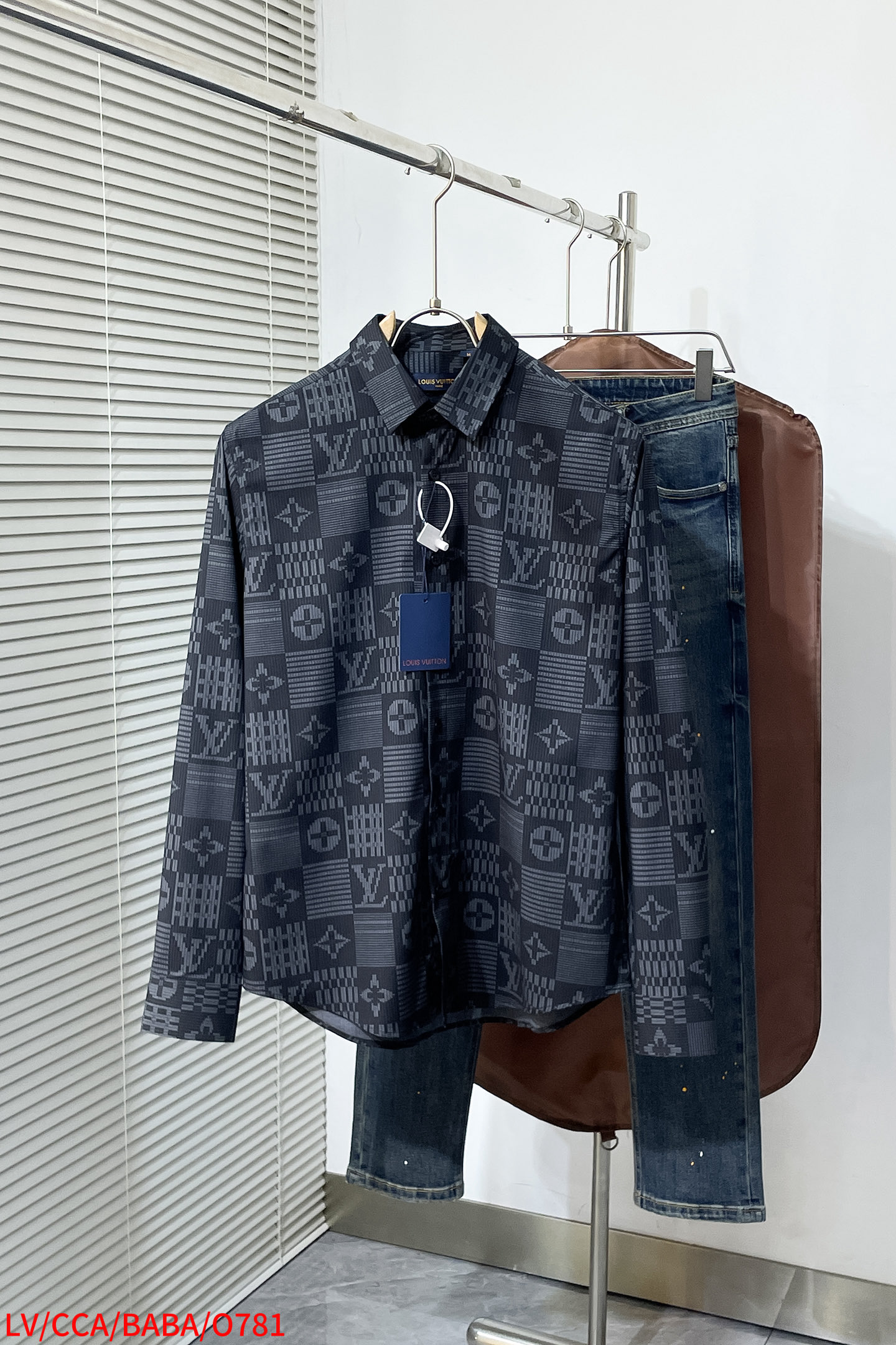 25-服 ルイヴィトン ワイシャツ トップス