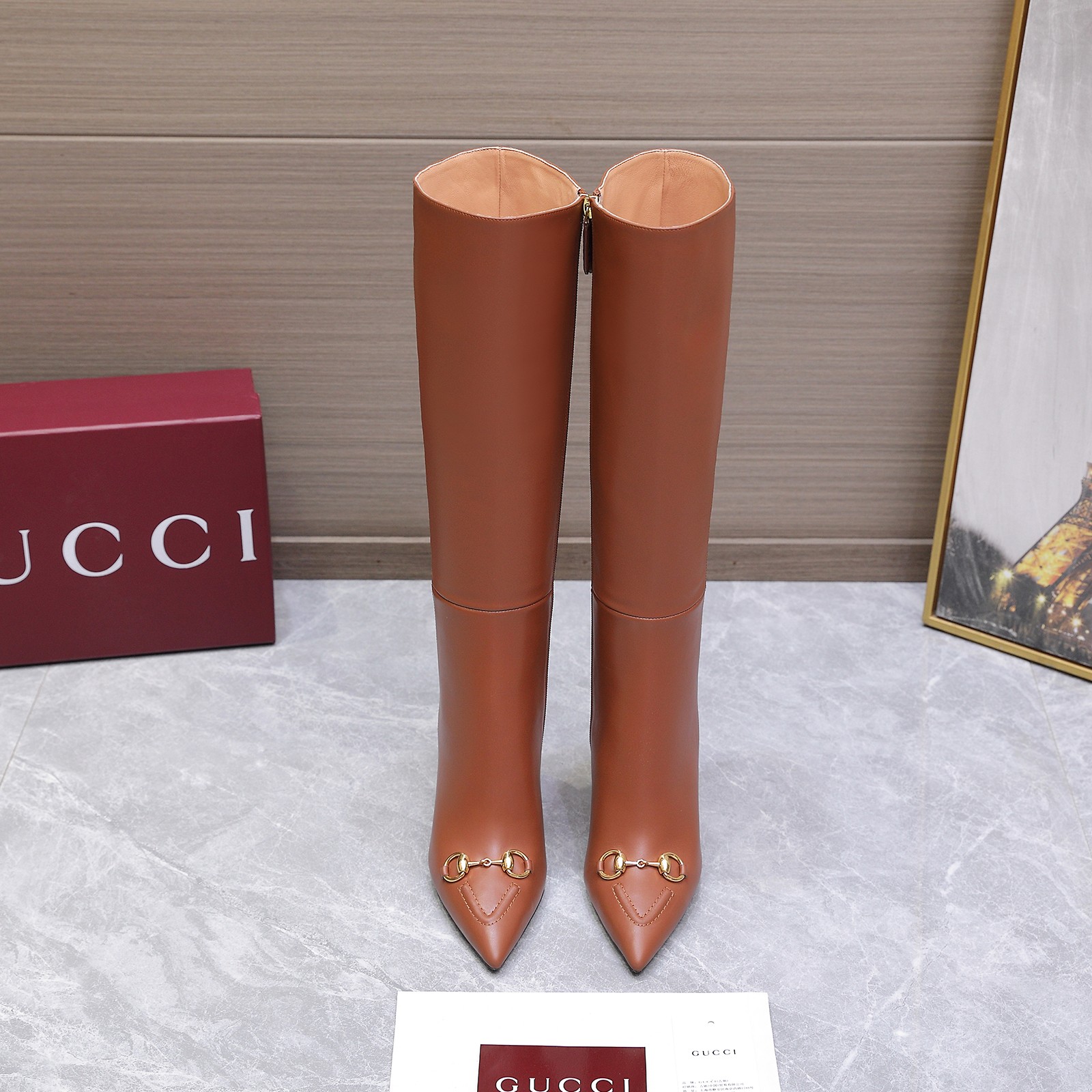 新しいデザイン 靴 グッチ ロングブーツ ブーツ レディース