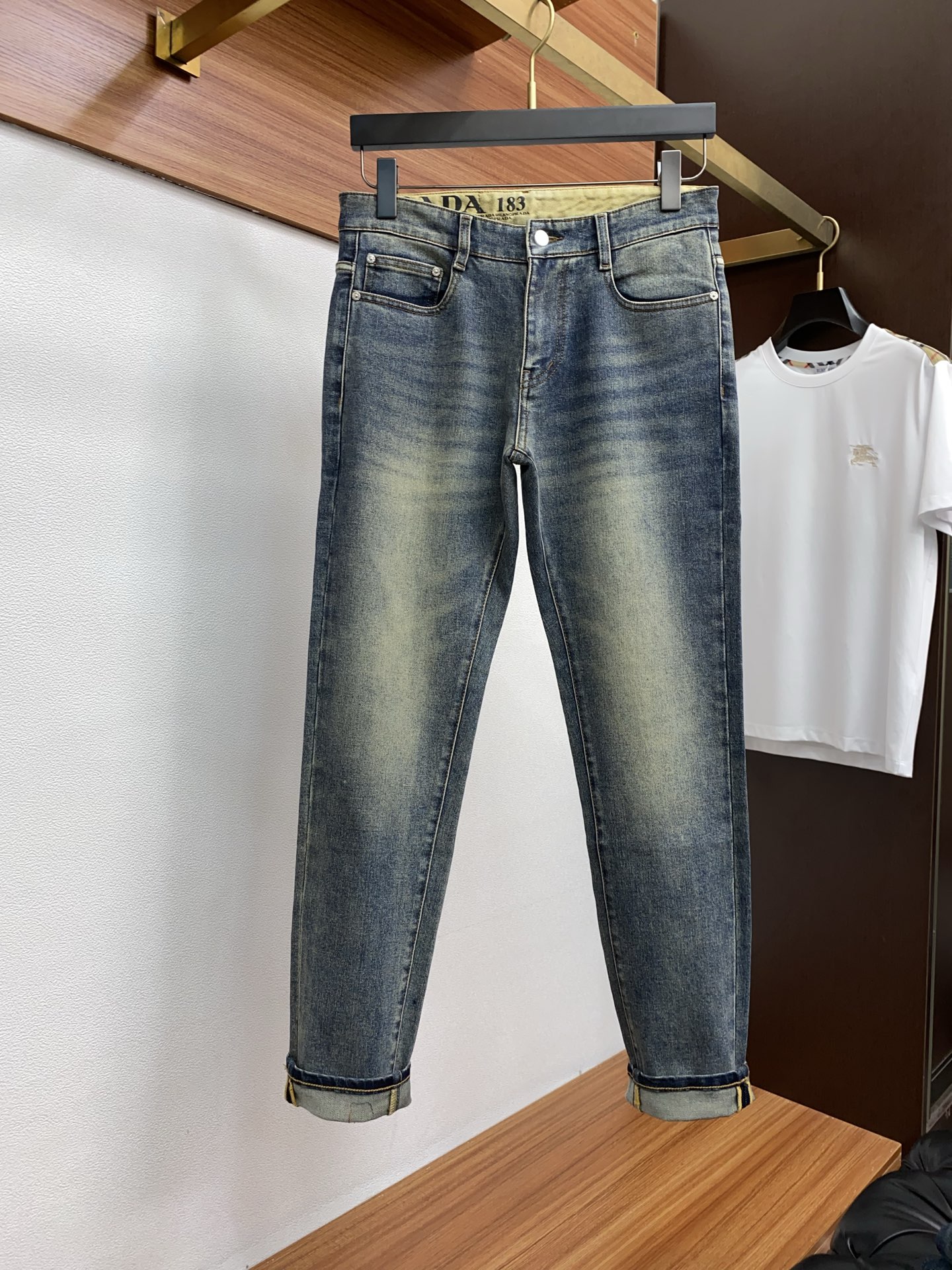 メンズ コレクション 人気プラダ デニム ジーンズ