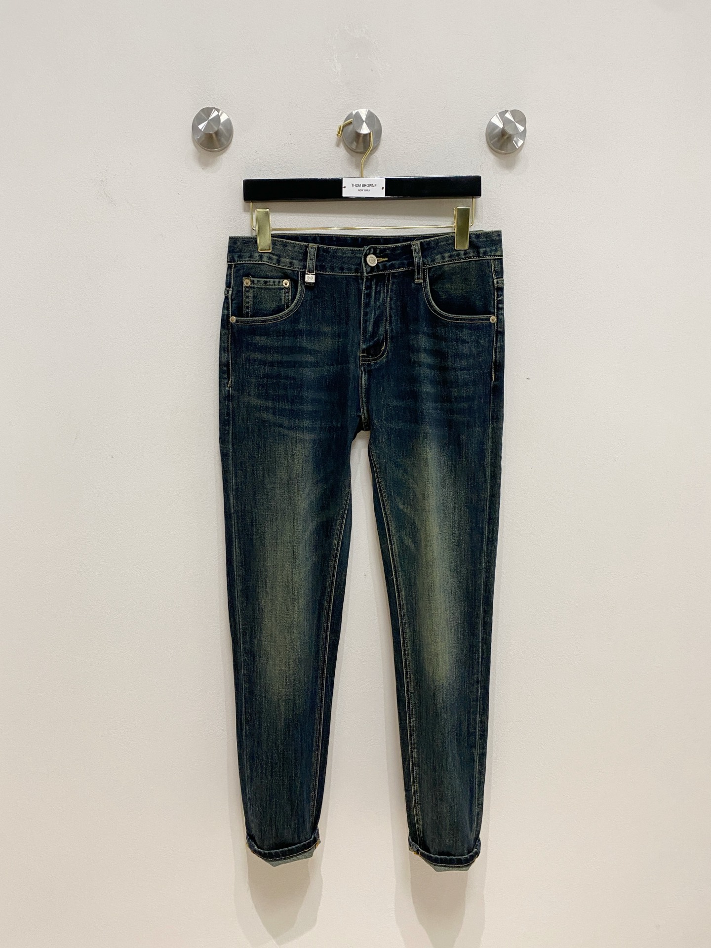 秋冬コーデ 25SSパンツ エルメス デニム ジーンズ