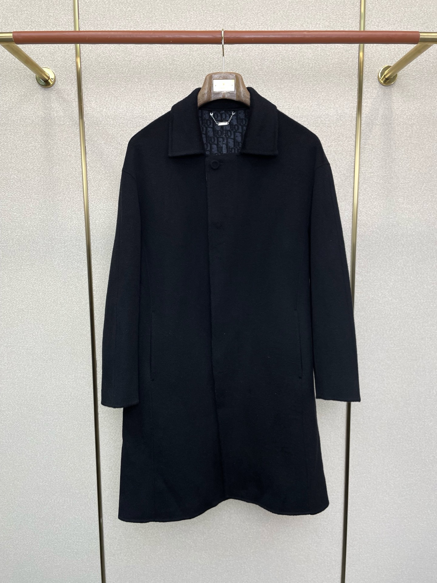 25SS秋冬服 クリスチャンディオール ウールコート アウター