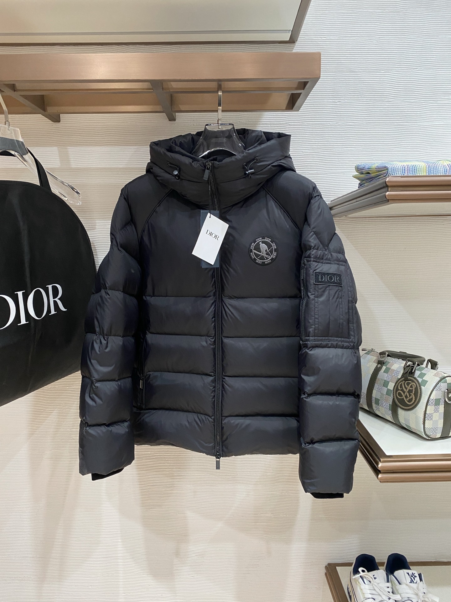 秋冬暖かい服 クリスチャンディオール ダウンジャケット アウター 恋人