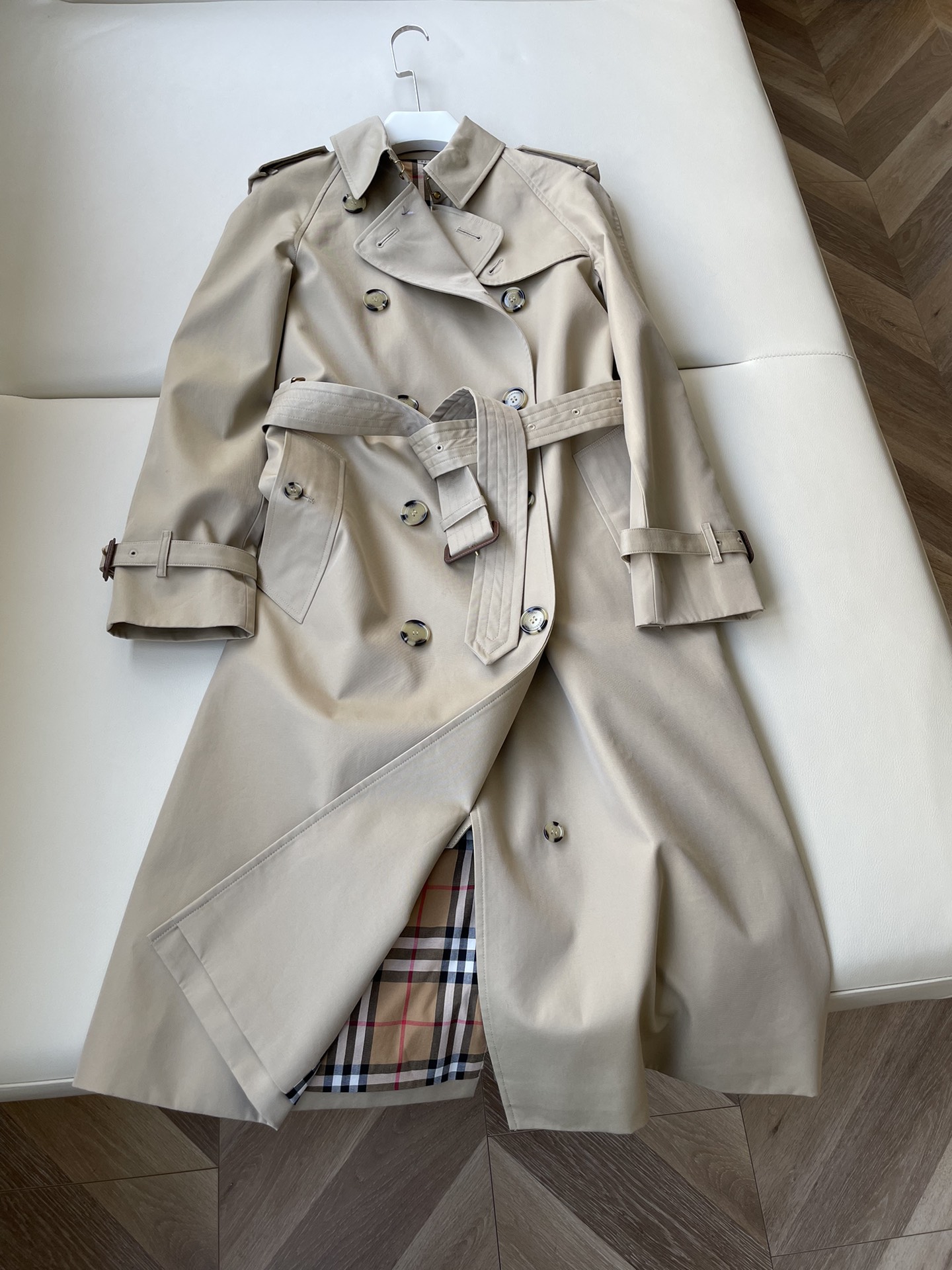 秋冬新品 女性バーバリー ロングジャケット