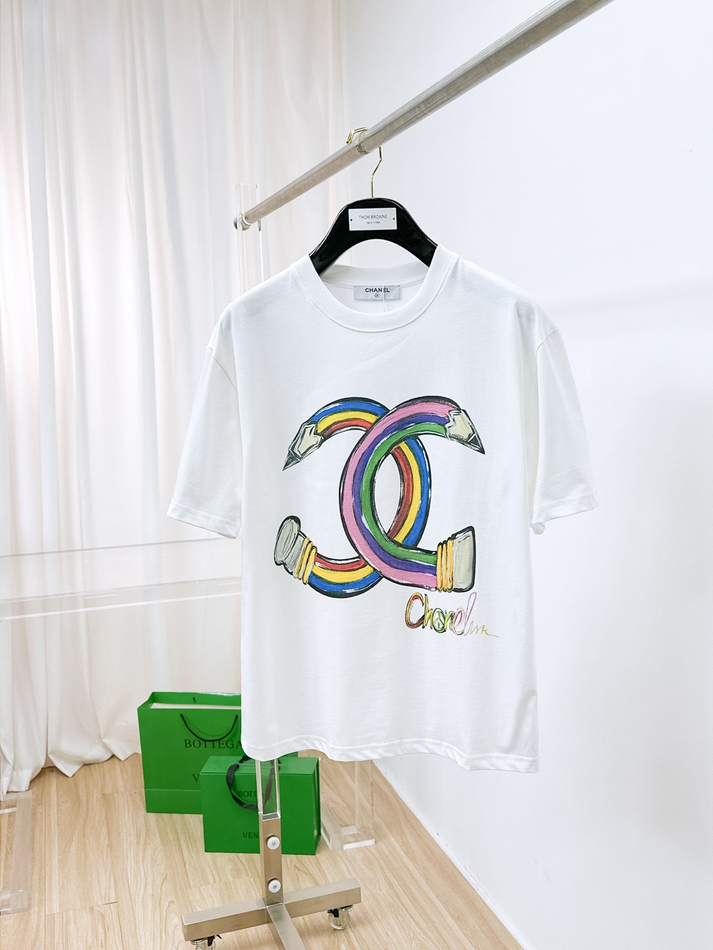 通販 25秋冬新品 シャネル 半袖Tシャツ トップス