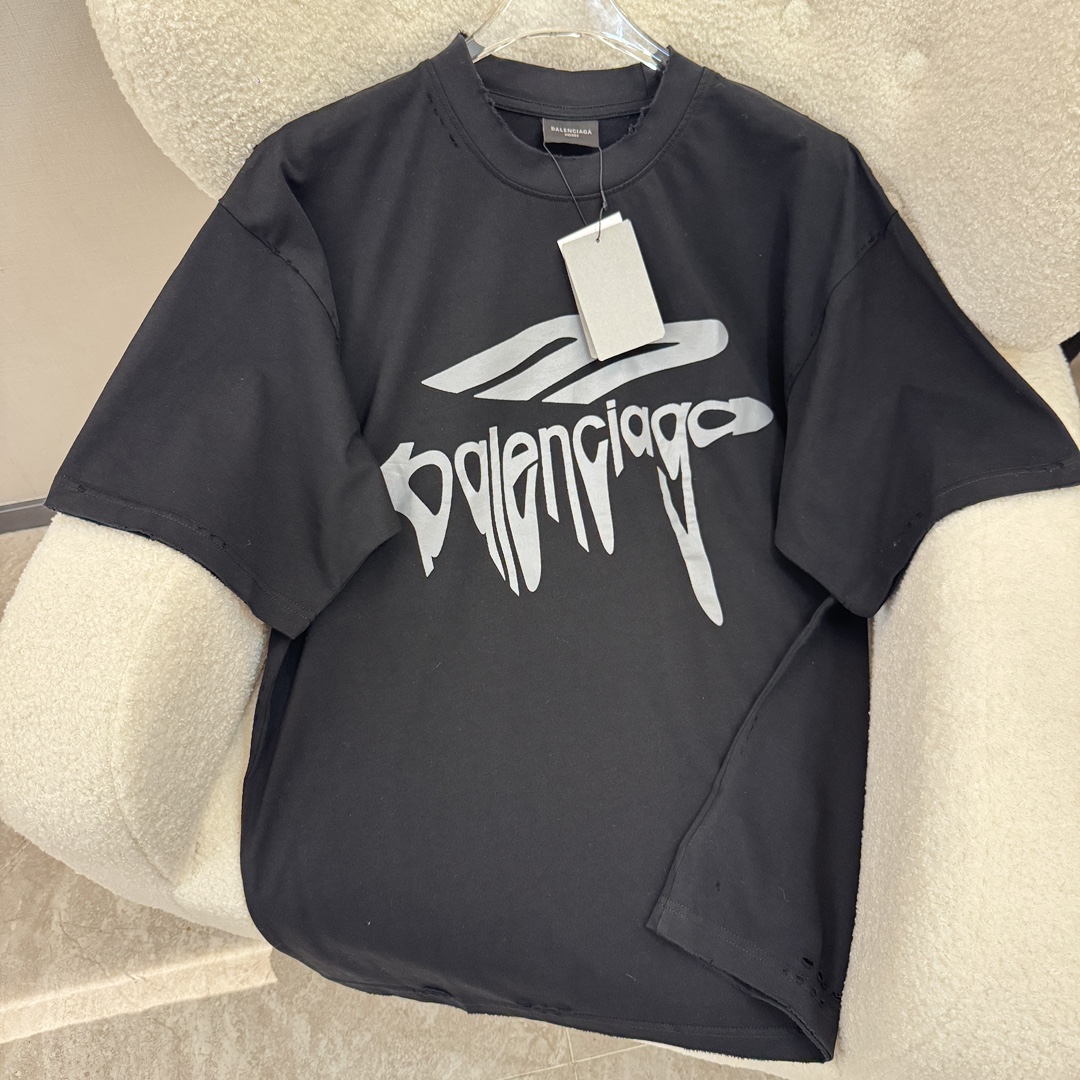 25秋冬新品バレンシアガ 半袖Tシャツ トップス
