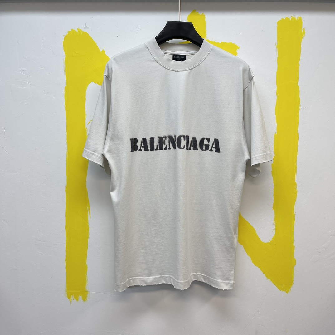 25秋冬新品バレンシアガ 半袖Tシャツ トップス