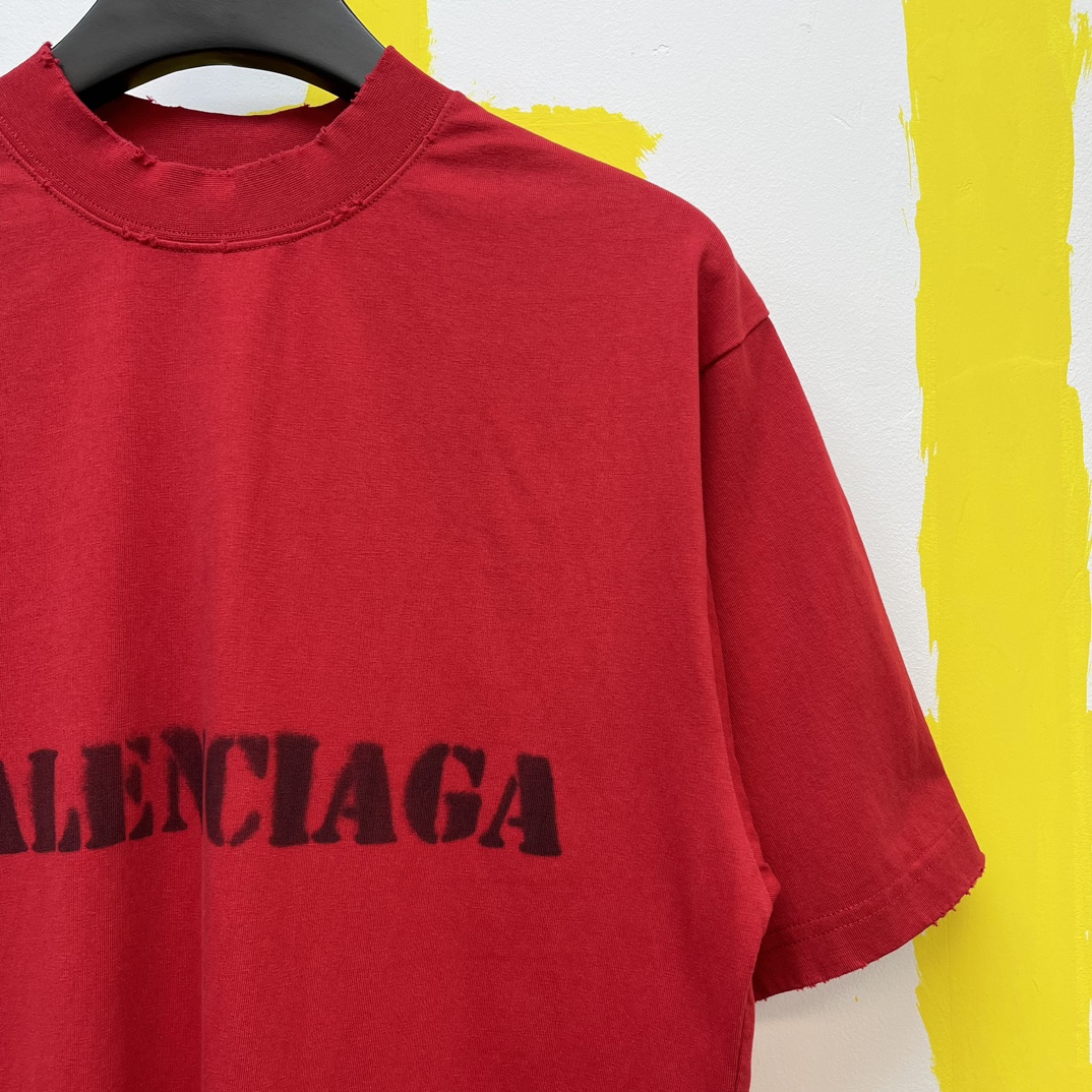 25秋冬新品バレンシアガ 半袖Tシャツ トップス