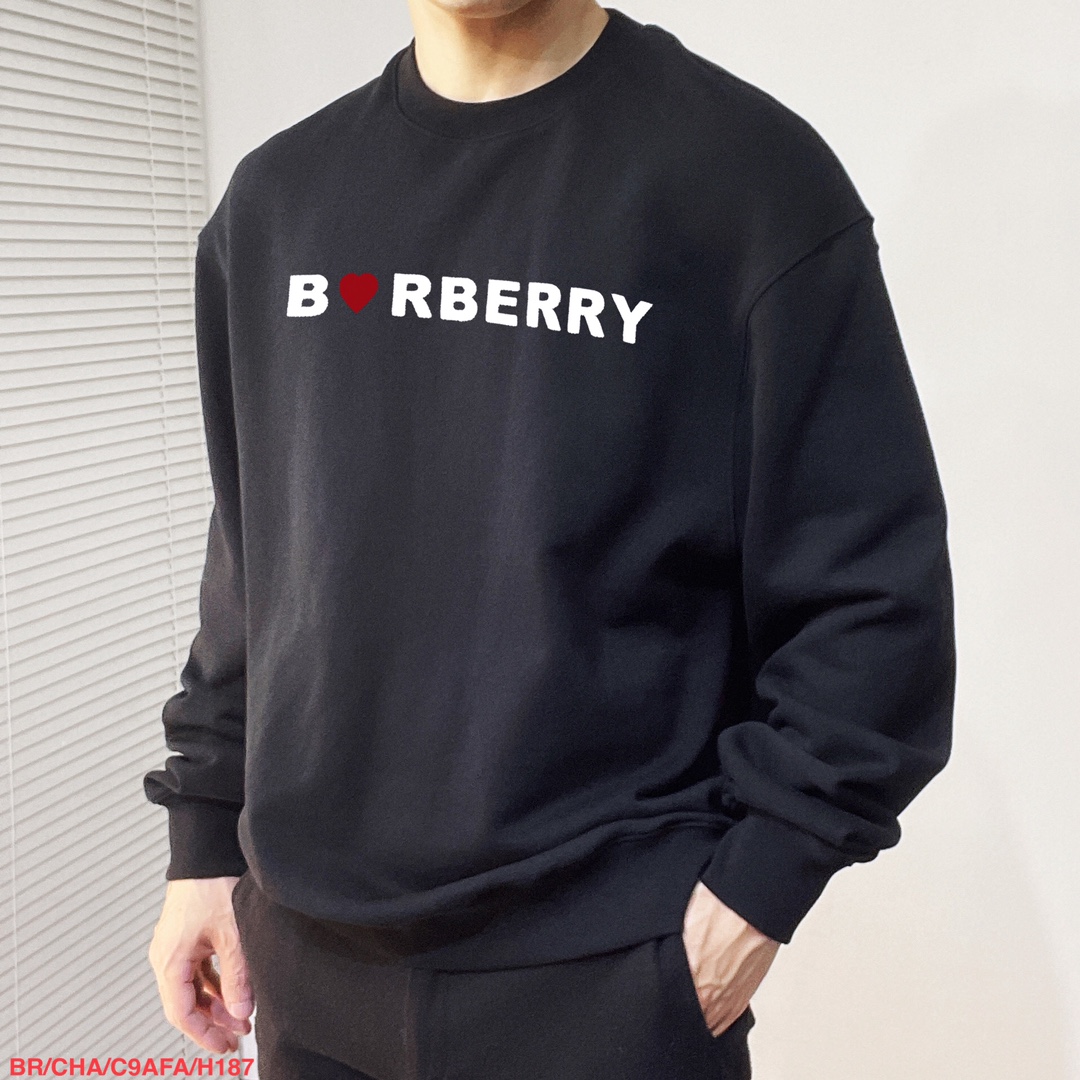25秋冬新品バーバリー 男女兼着 スウェット/トップス