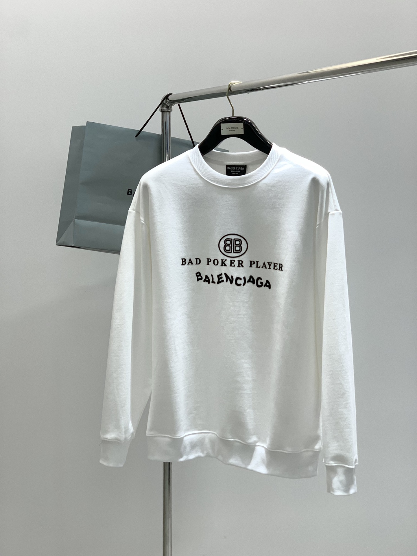【新品値下受付】バレンシアガ バーパーカー/スウェット