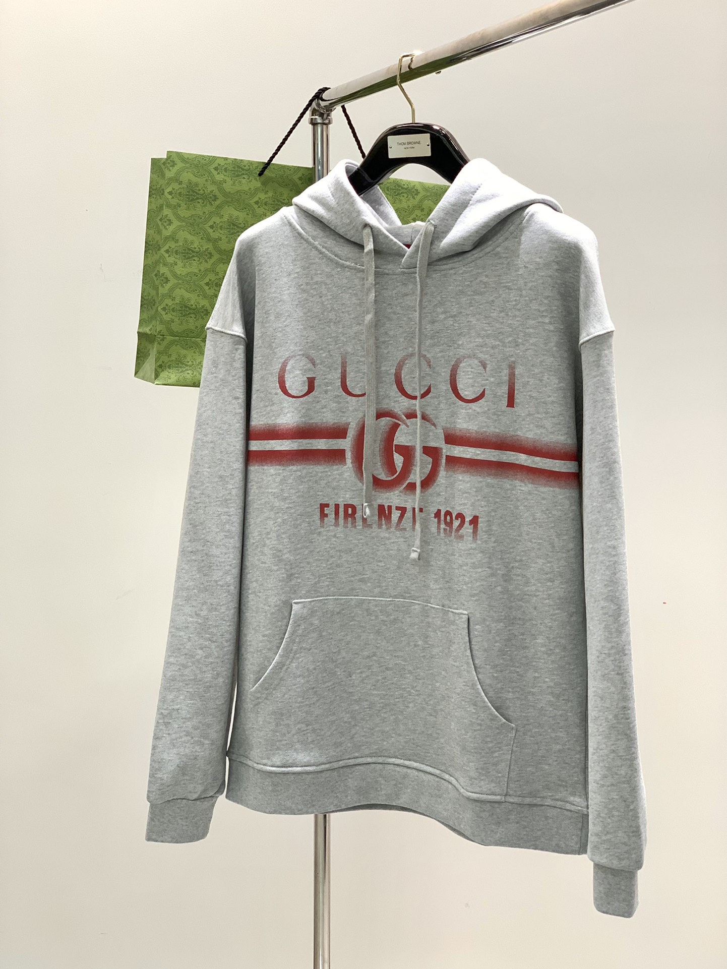 25秋冬新品 グッチ メンズ バーパーカー スウェット
