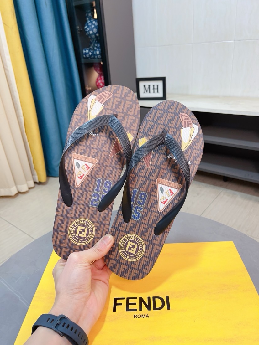 靴 フェンディ サンダル ミュール  メンズ