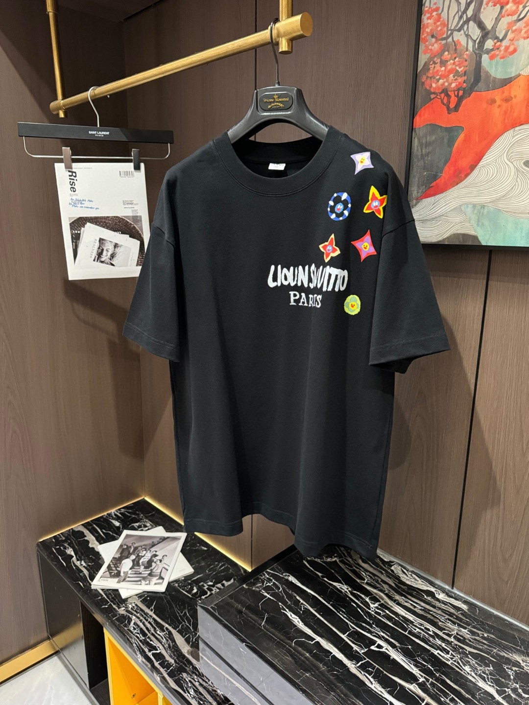 新品ルイヴィトン 半袖 カットソー Tシャツ  メンズ