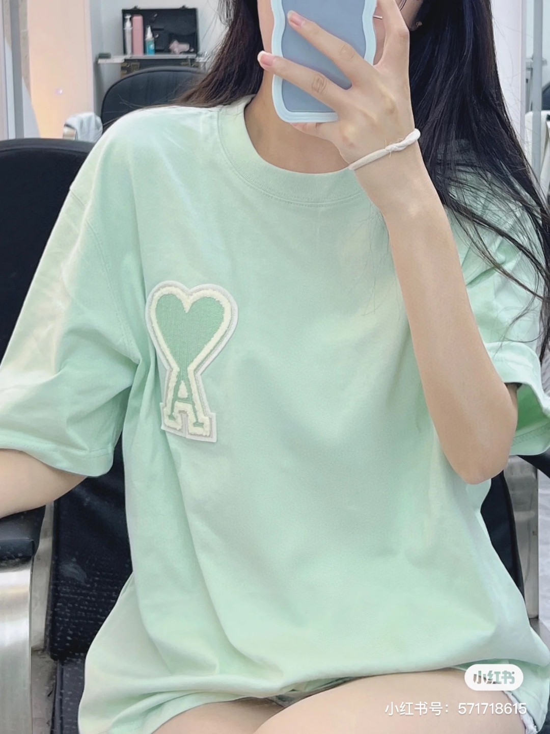 25SS服 AMI PARIS アミ半袖Tシャツ トップス 男女兼着
