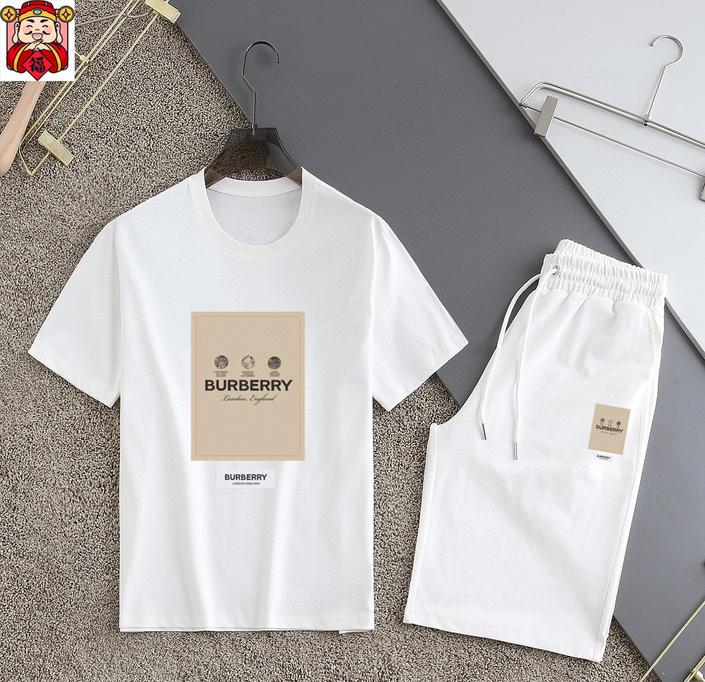 25SS服 バーバリー 上下服 セットアップ  メンズ