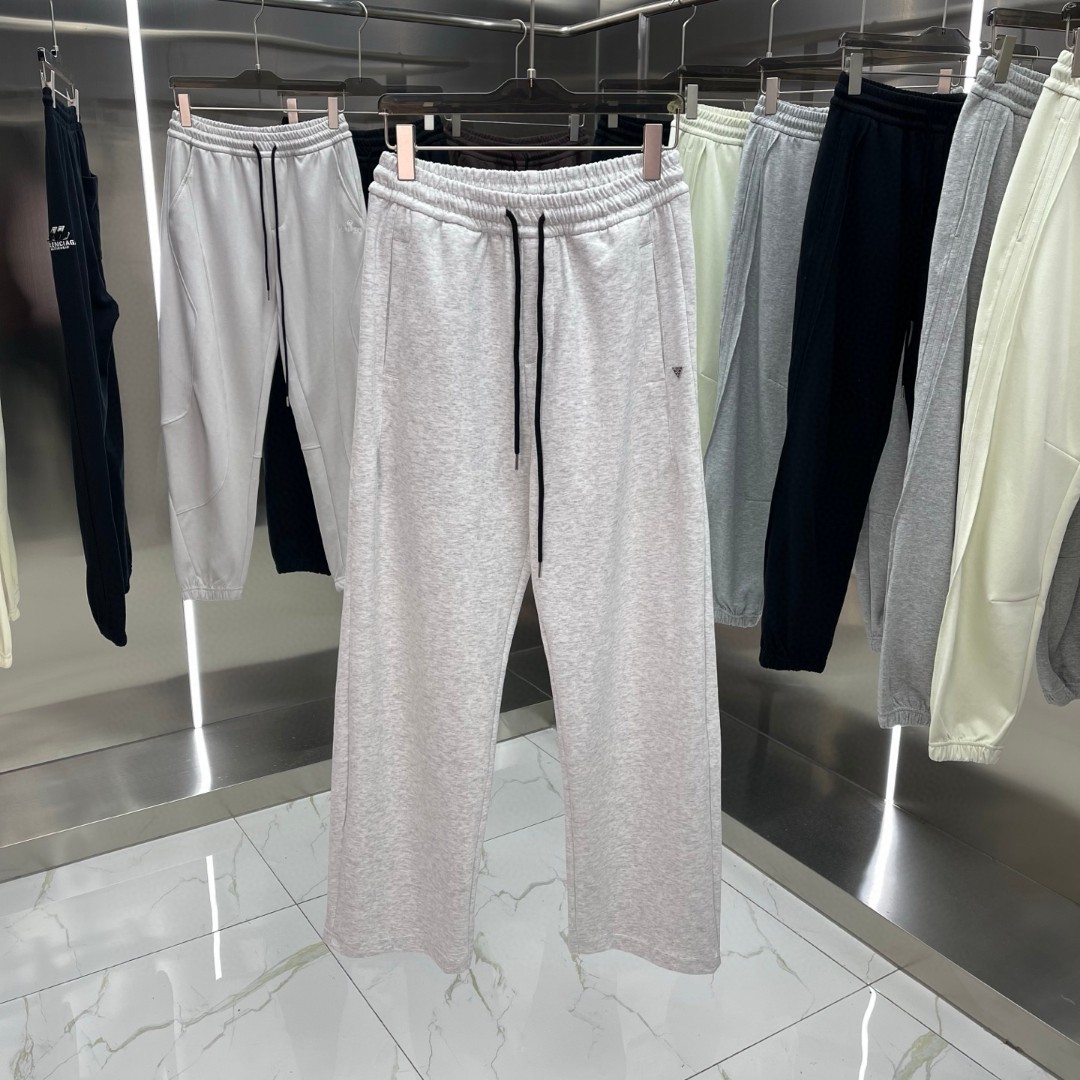 25SS服 プラダ ズボン カジュアルパンツ 男女兼着