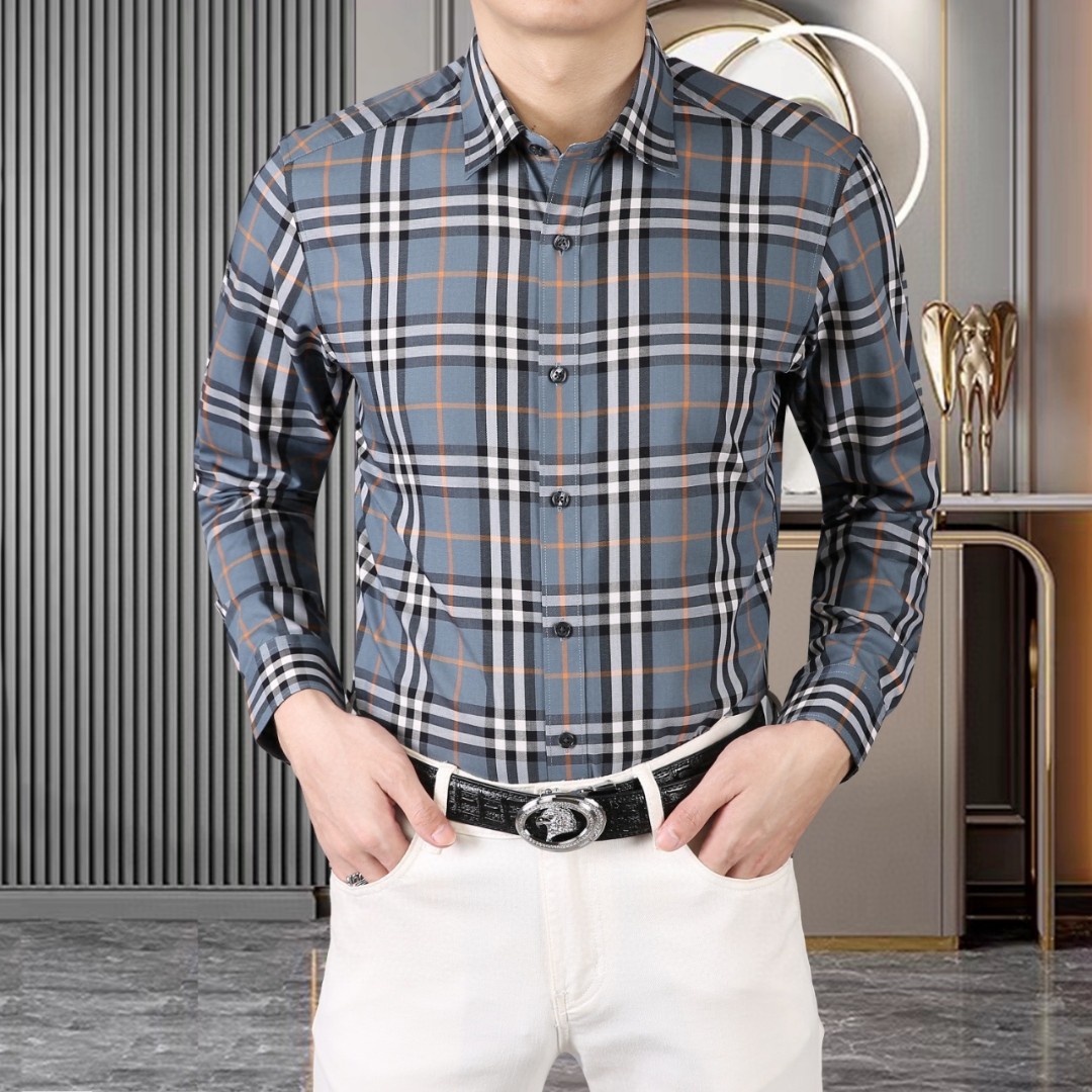25SS服 バーバリー ワイシャツ トップス?