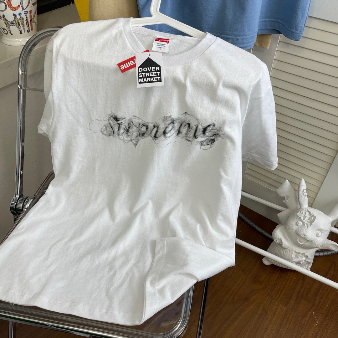 25SS服 Supreme x Smoke Tee半袖Tシャツ トップス