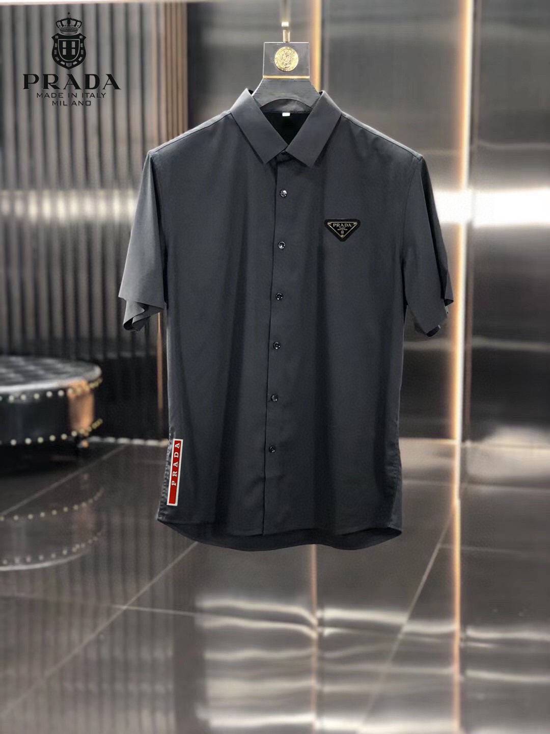 25SS服 プラダ ワイシャツ トップス 恋人着