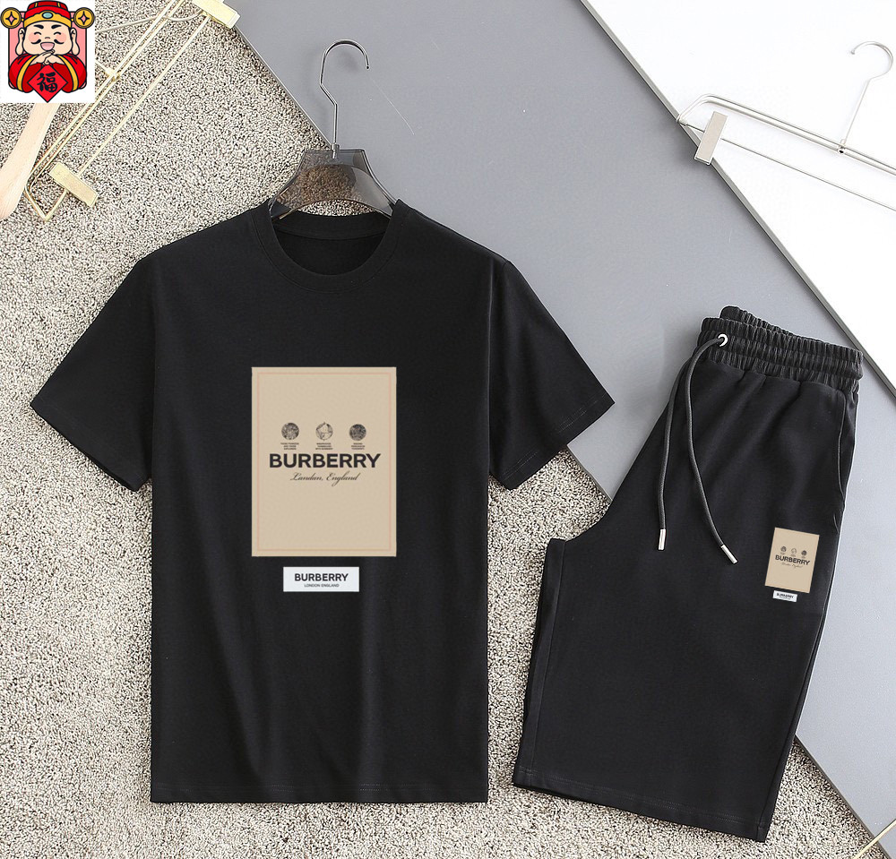 25SS服 バーバリー 上下服 セットアップ  メンズ