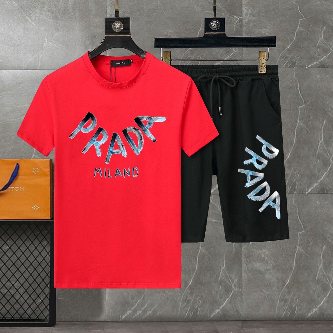 25SS服 プラダ 上下服 セットアップ  メンズ