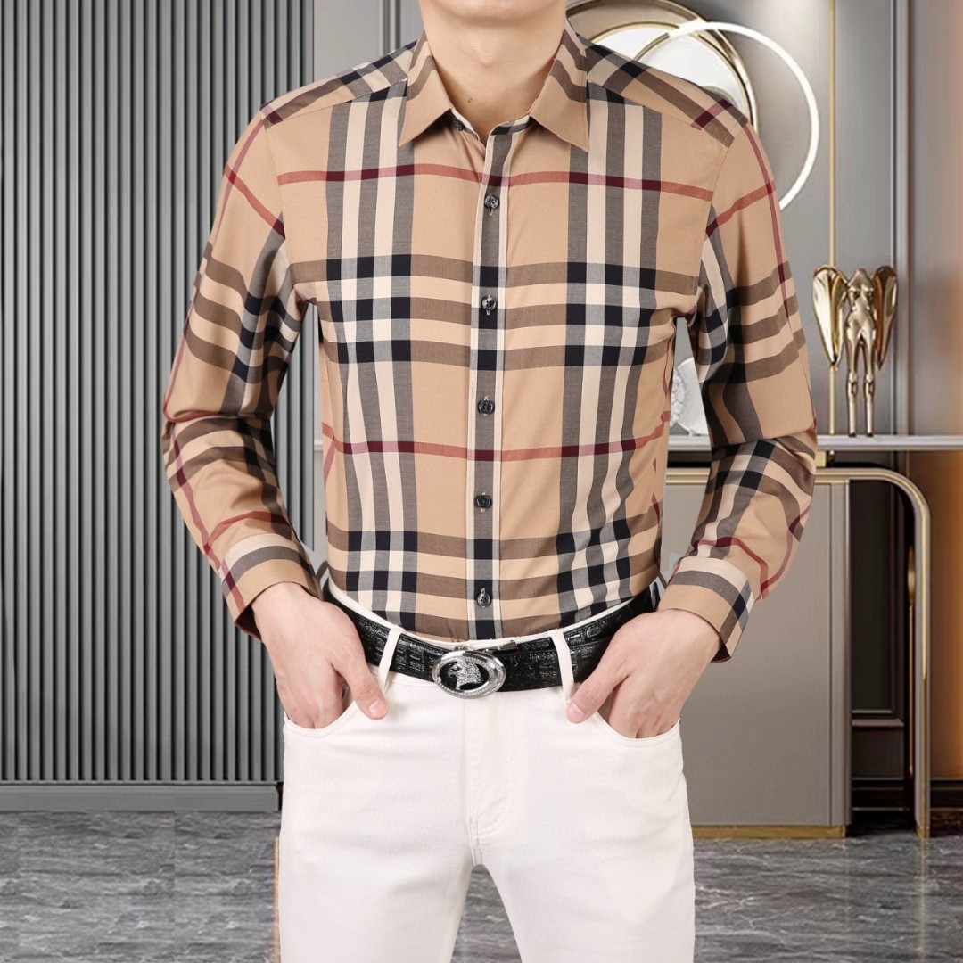 25SS服 バーバリー ワイシャツ トップス?
