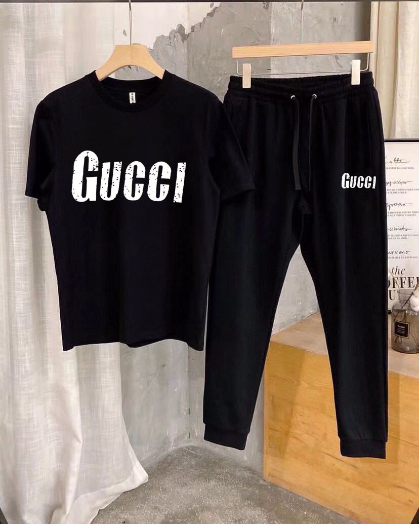 24SS夏/秋 グッチ ウェットセットアップ 上下服