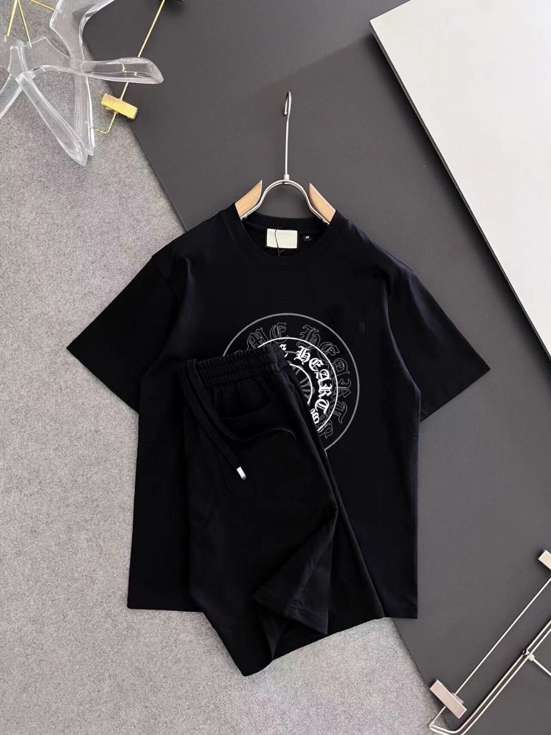 24SS クロムハーツ スウェットセットアップ 上下服