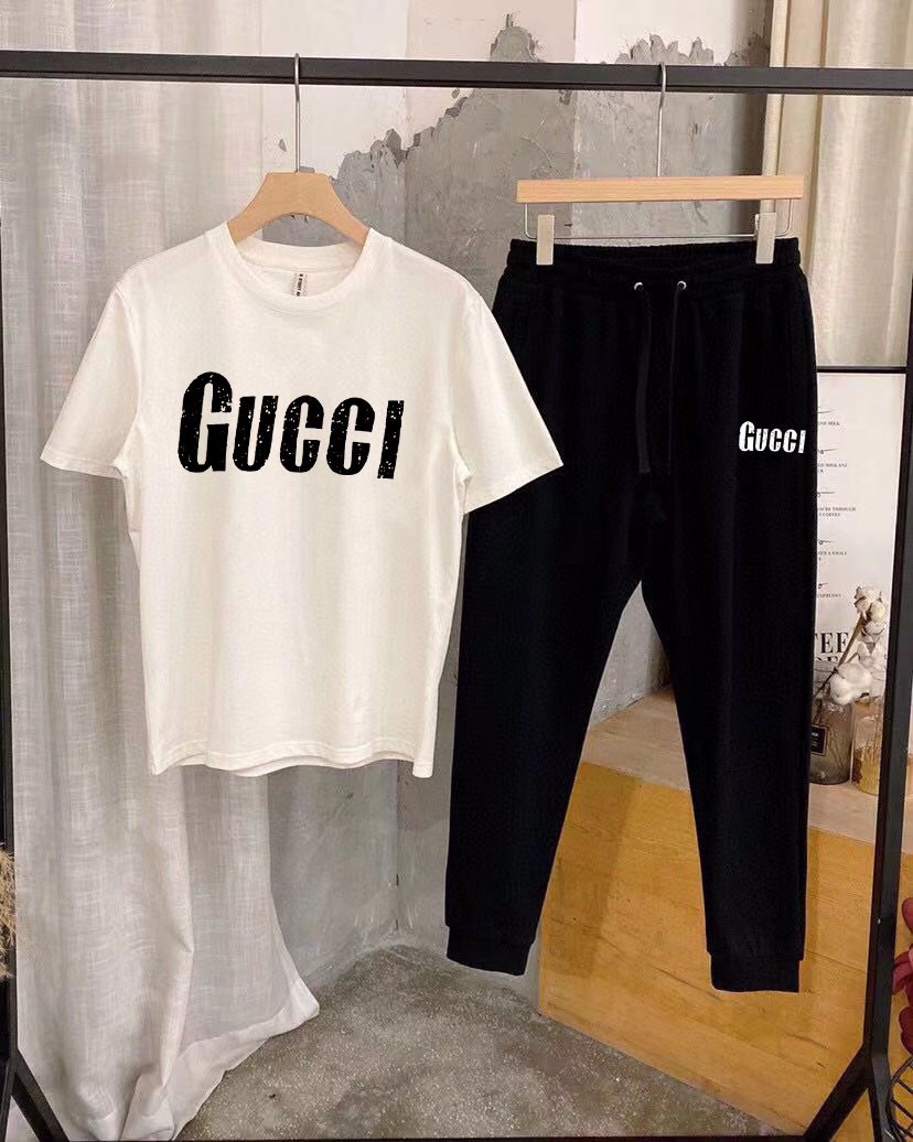 24SS夏/秋 グッチ ウェットセットアップ 上下服