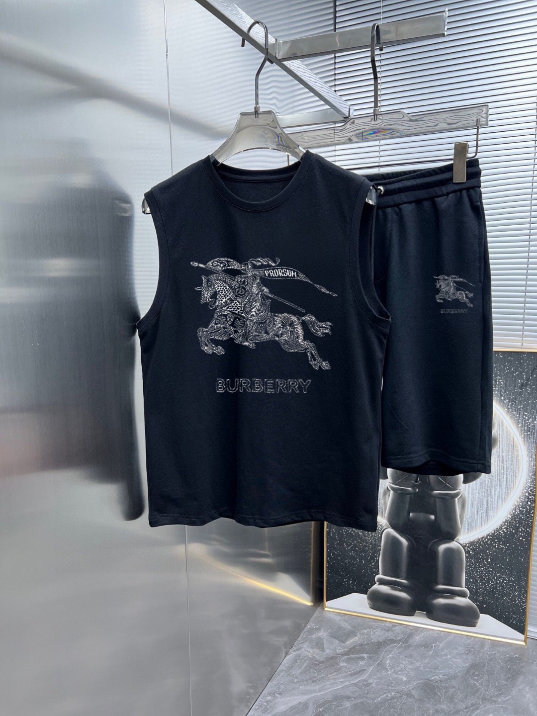 24SS バーバリー スウェットセットアップ 上下服