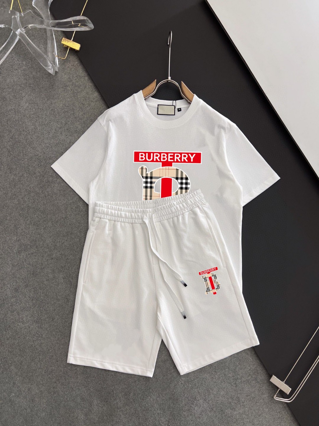 24SS バーバリー スウェットセットアップ 上下服