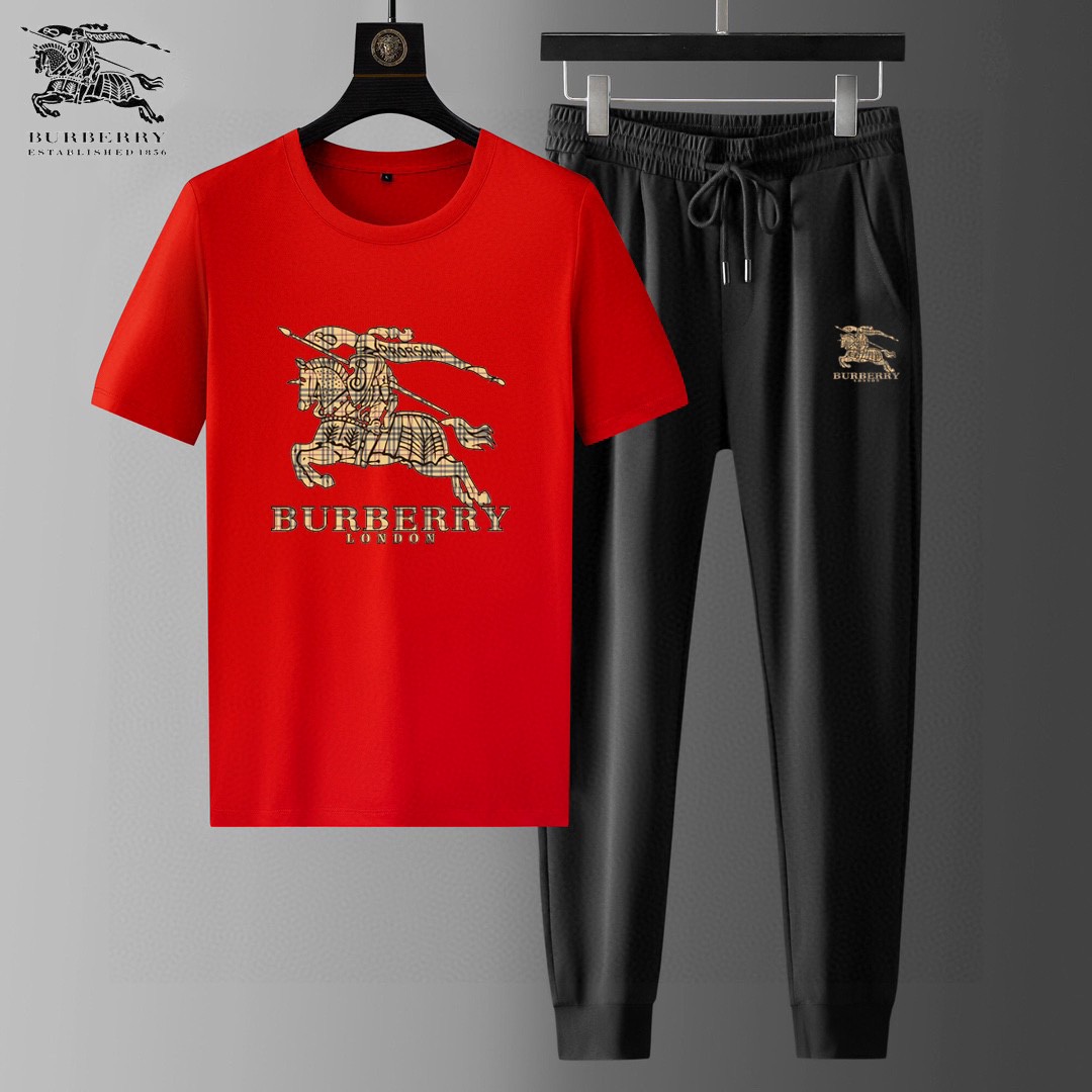 24SS バーバリー スウェットセットアップ 上下服
