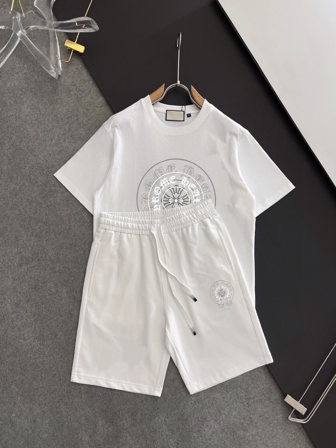 24SS クロムハーツ スウェットセットアップ 上下服