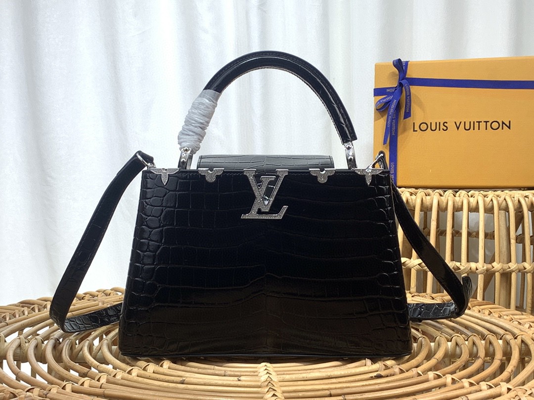 ルイヴィトン 高品質 Capucines 31.5cm 2WAY ハンドバッグ 2304HSJ