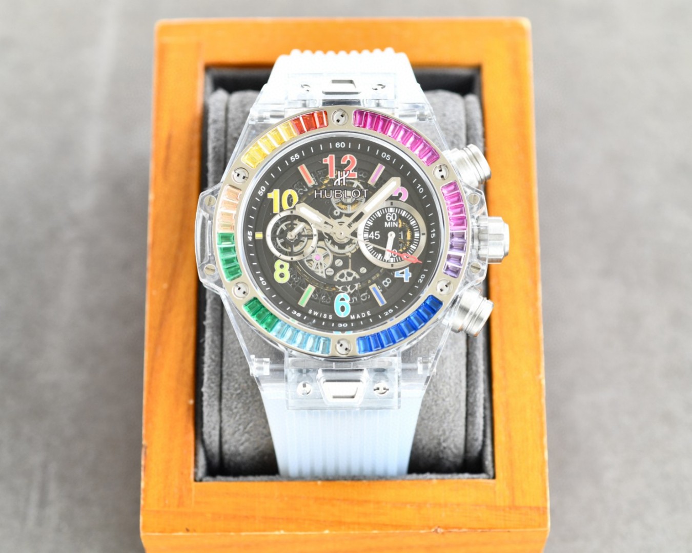 super ウブロ 腕時計 45mm 7500 ムーブメント搭載 多機能 A88