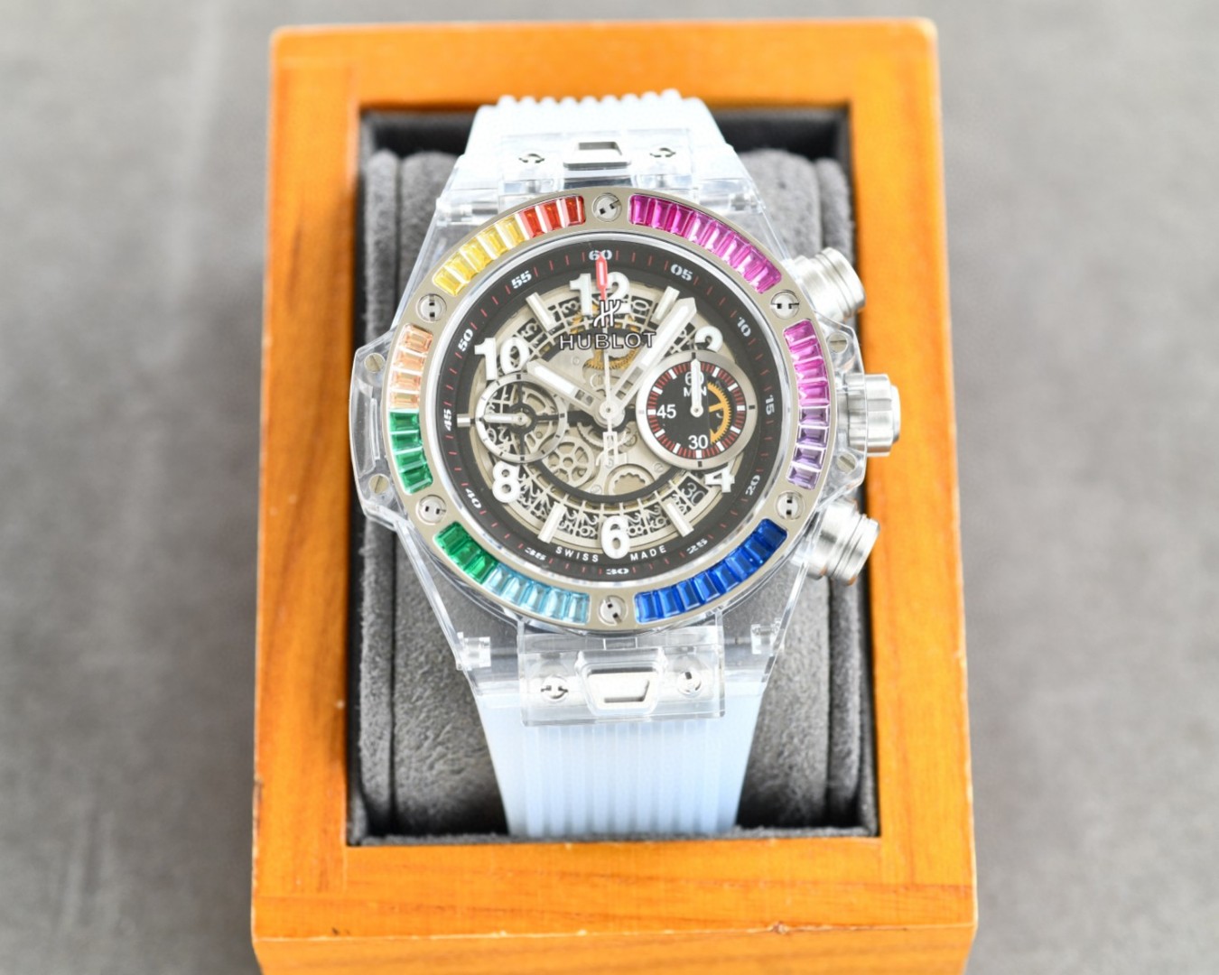 super ウブロ 腕時計 45mm 7500 ムーブメント搭載 多機能 A88