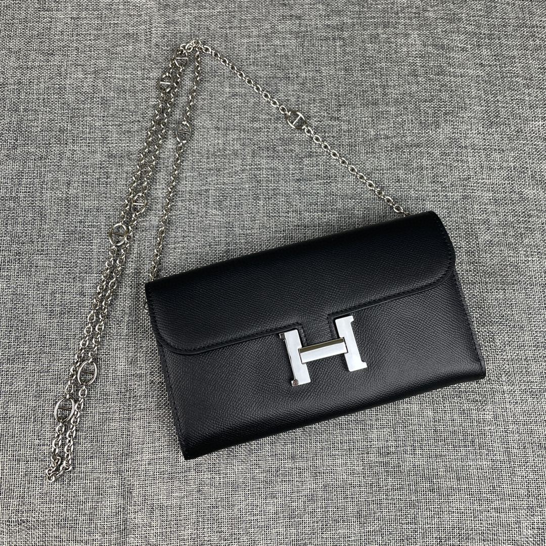 エルメス 2022SSKelly 22cm チェーンショルダーバッグ 2212