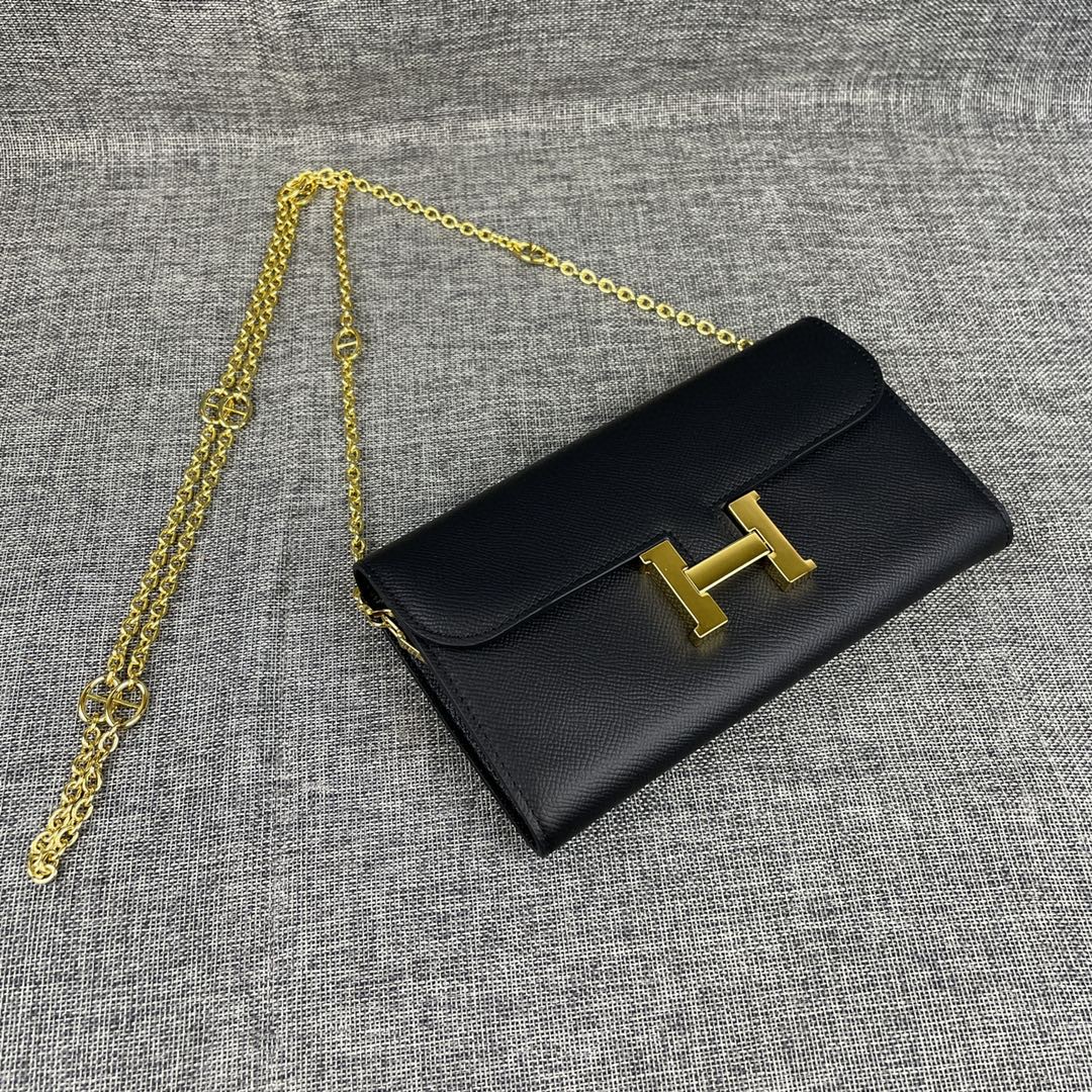 エルメス 2022SSKelly 22cm チェーンショルダーバッグ 2212