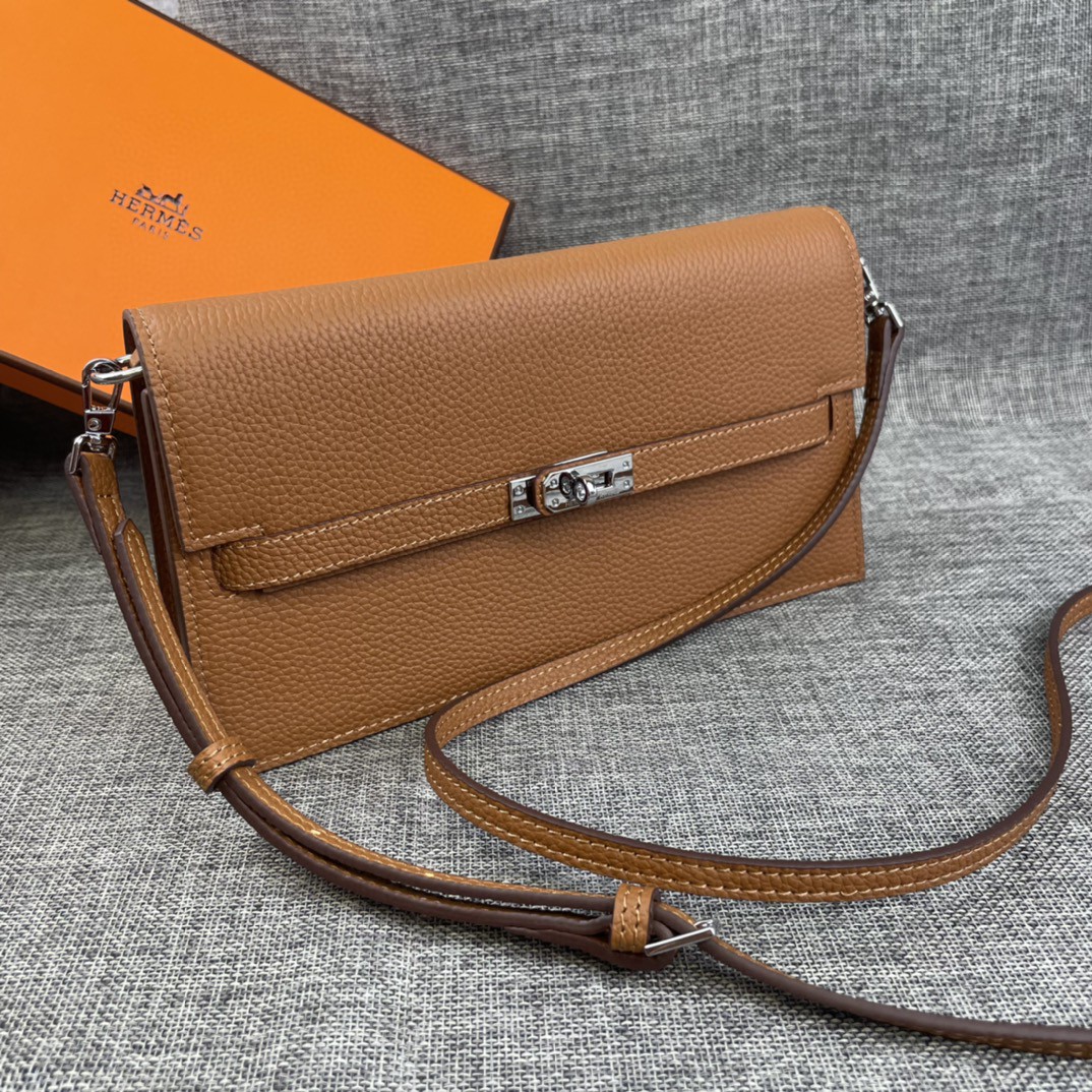 エルメス 2022SSKelly 24cm ショルダーバッグ 2212