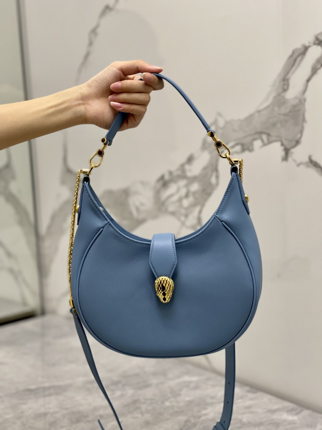BVLGARI ブルガリ Best品質 25.5 2WAY ショルダーバッグ 2203