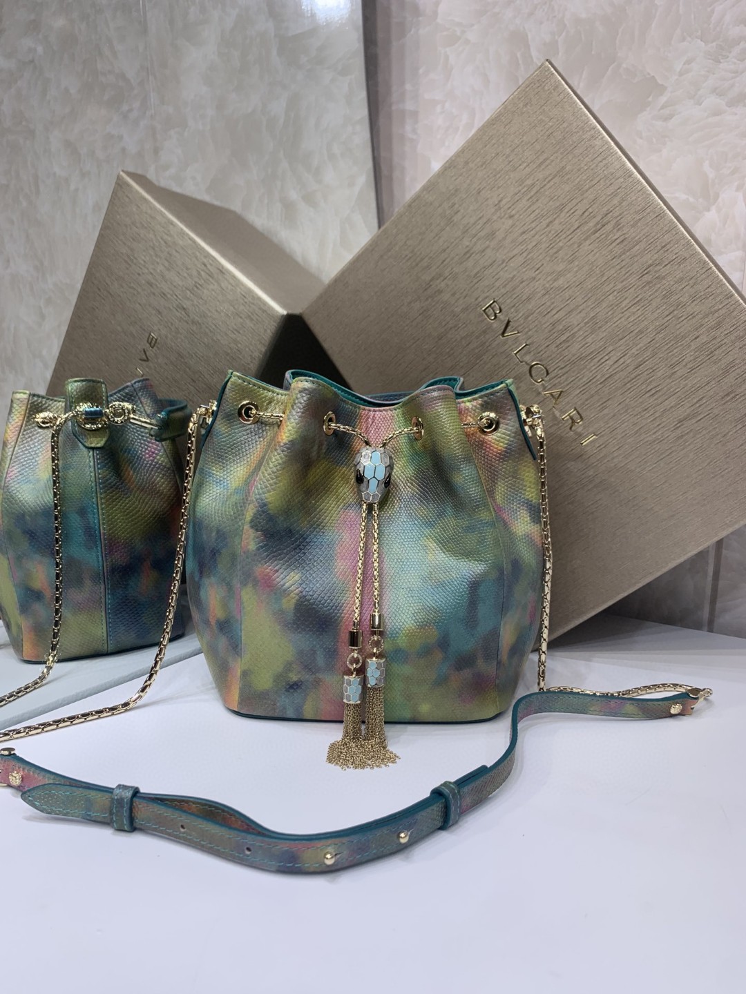 BVLGARI ブルガリ Best品質 ミニショルダーバッグ