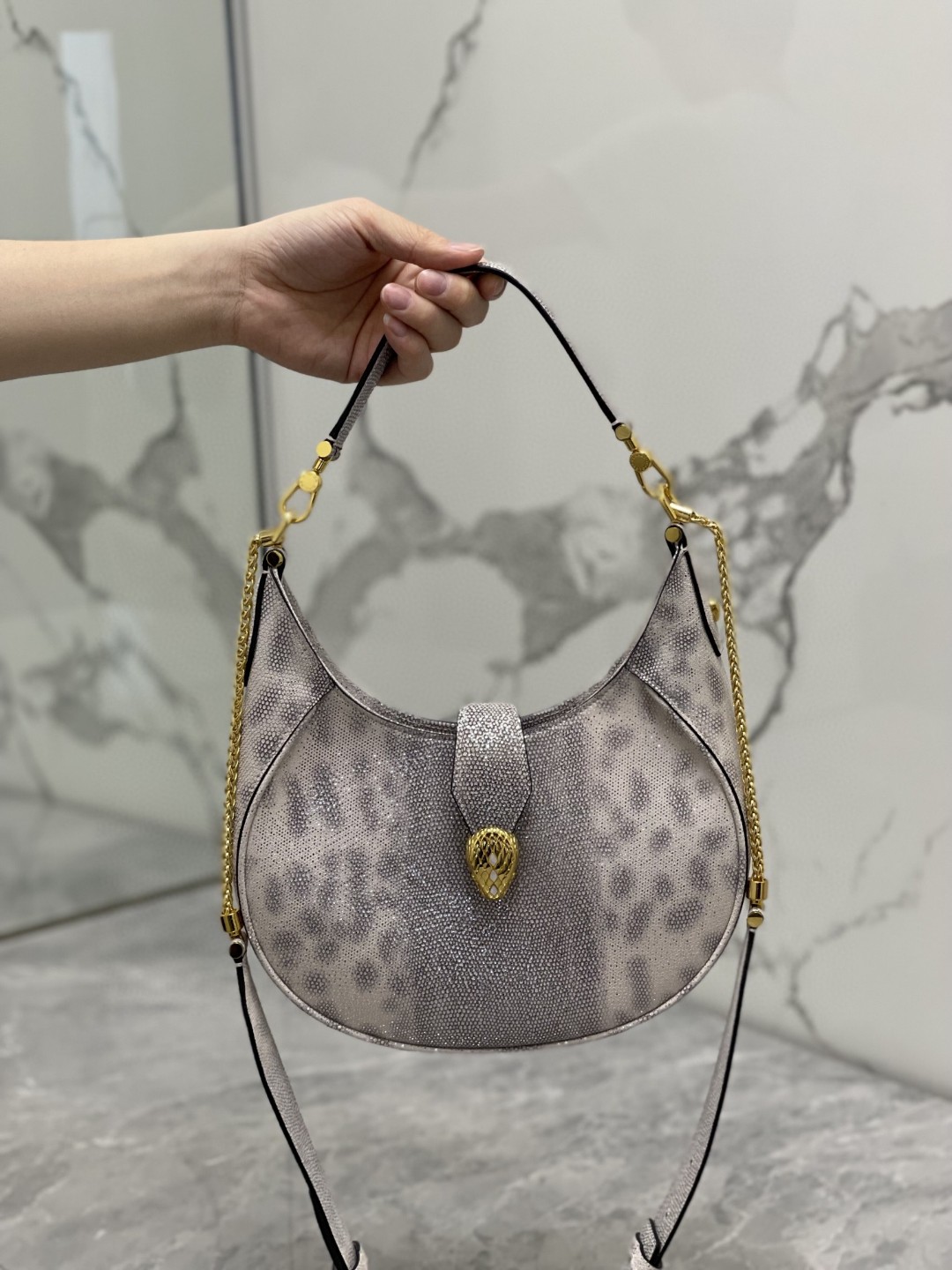 BVLGARI ブルガリ Best品質 25.5 2WAY ショルダーバッグ