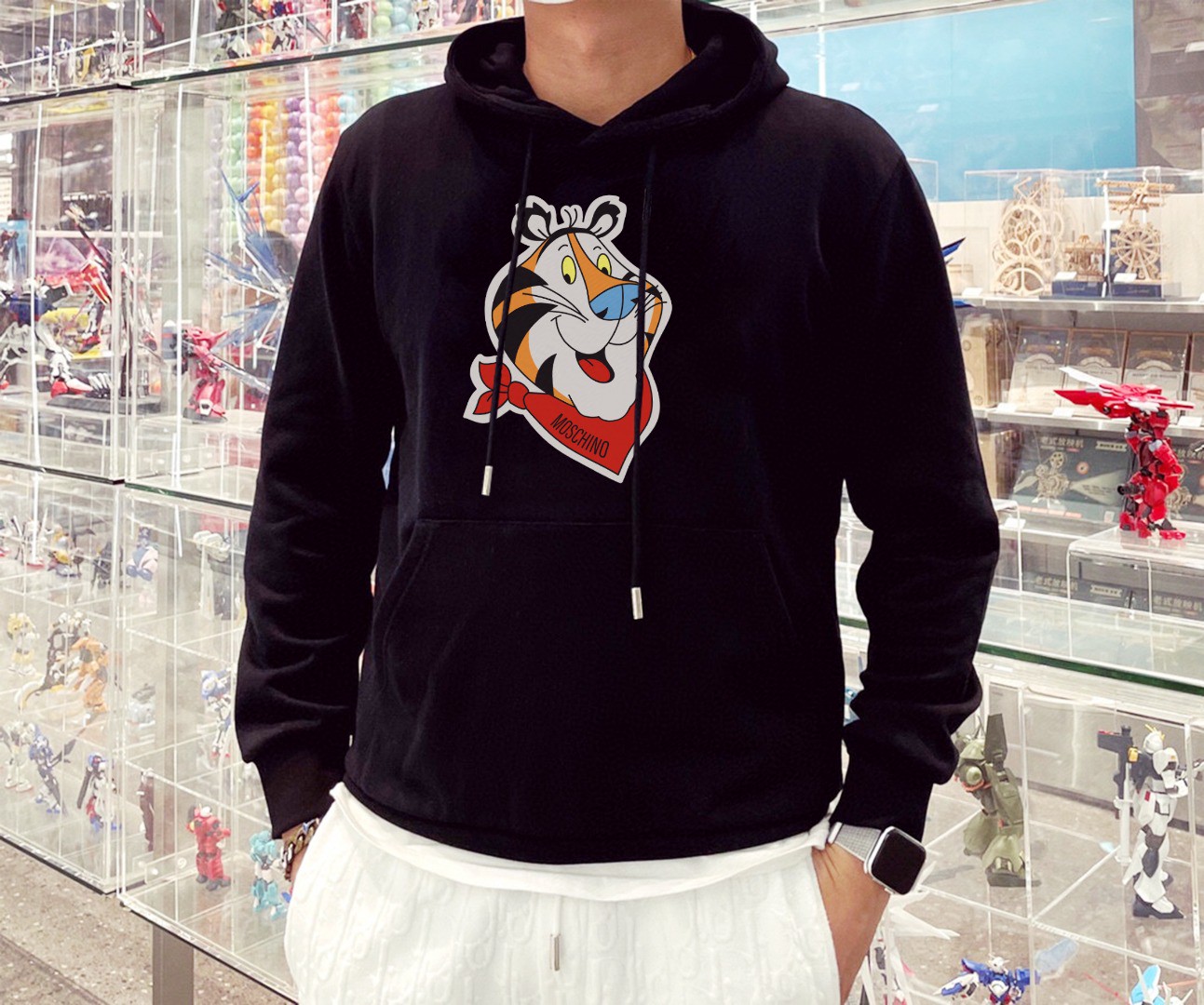 MOSCHINO モスキーノ 新品 バーパーカー/スウェット