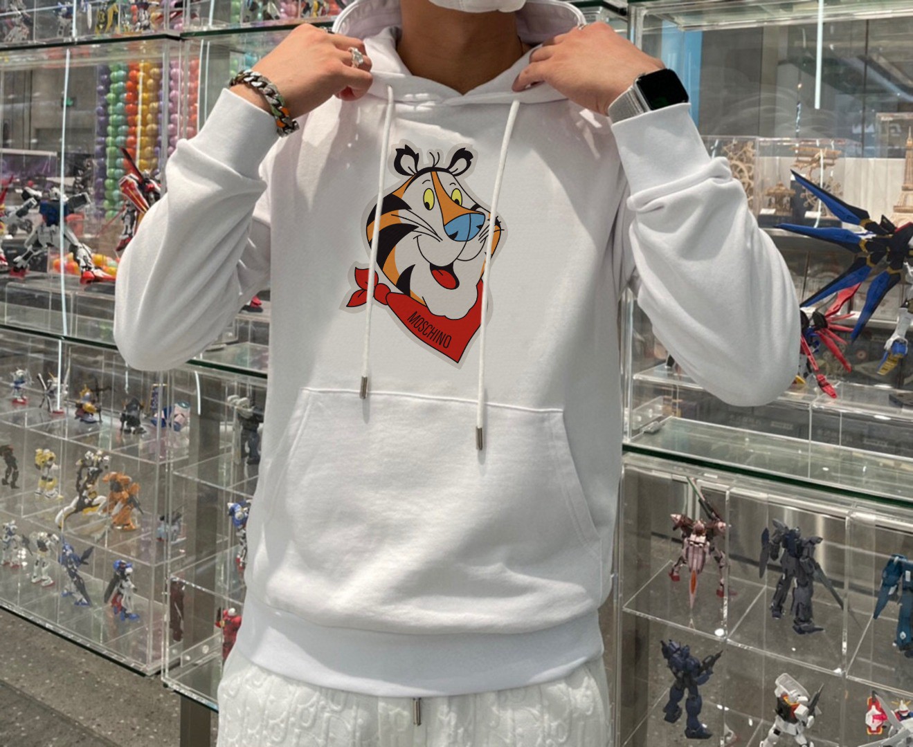 MOSCHINO モスキーノ 新品 バーパーカー/スウェット