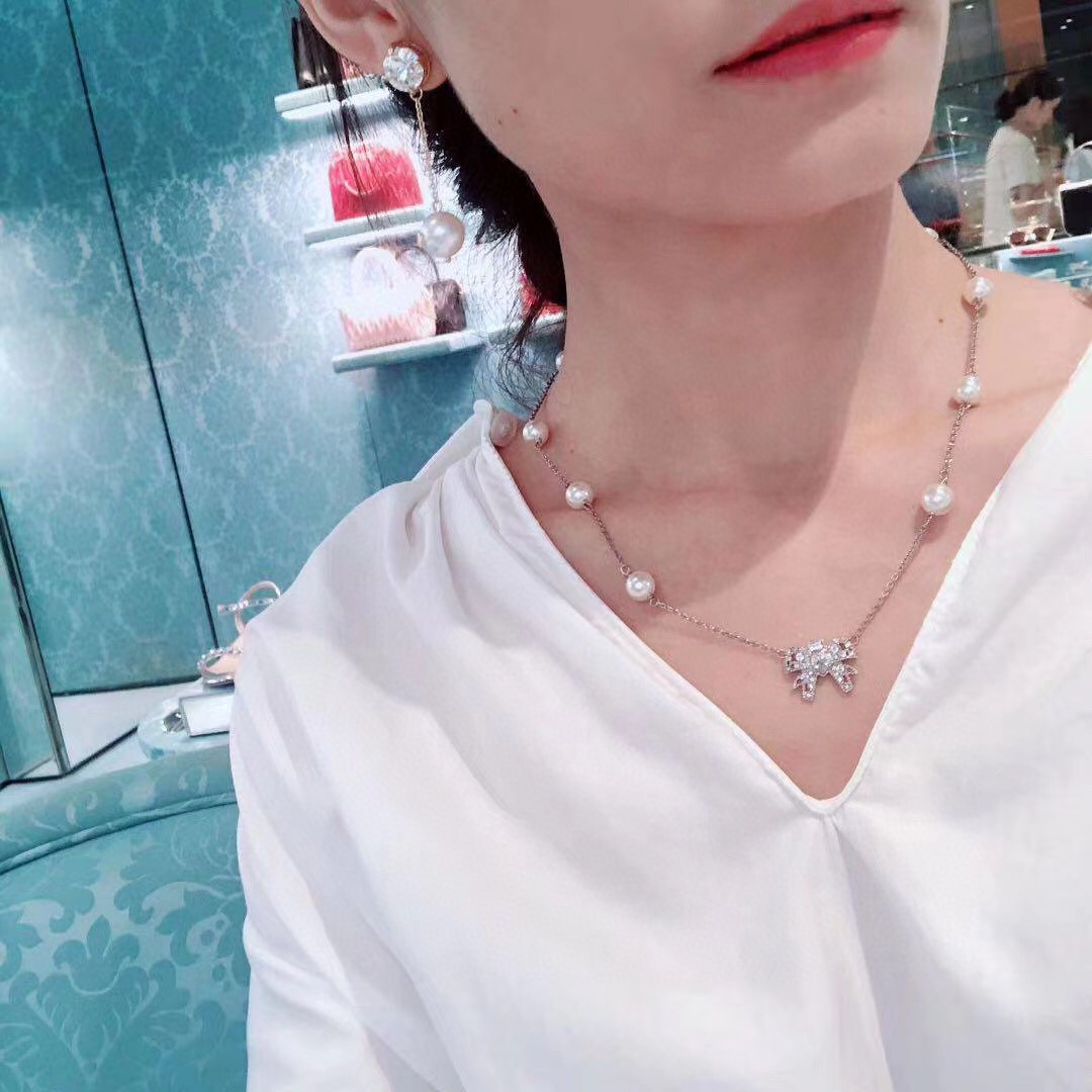 MIUMIU ミュウミュウ 超美品 スワロフスキー ネックレス