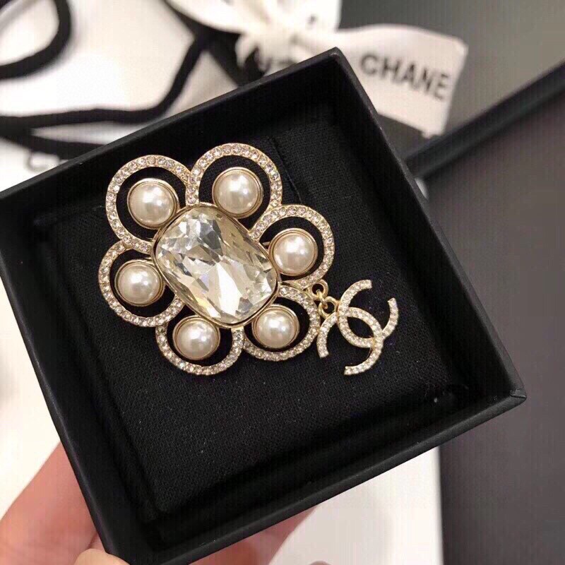 超美品 CHANEL シャネル ココマーク ブローチ