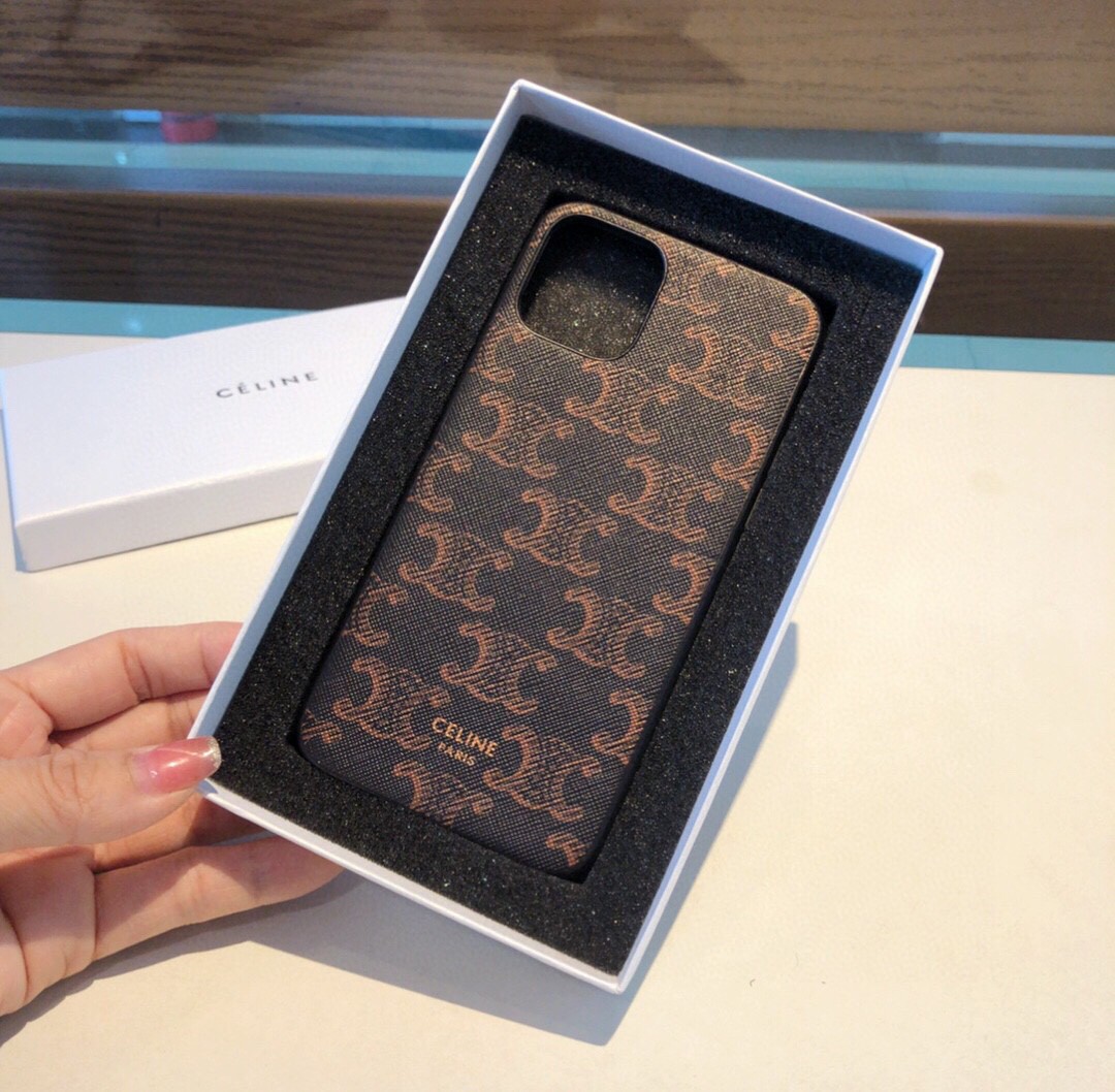 CELINE iPhone 7/7P/8/8P/X/XS/XS Max/11(6.1)/11P(5.8)/11proMAX(6.5)/12/12P（6.1)/12pro MAX(6.7) 保護ケース カバー
