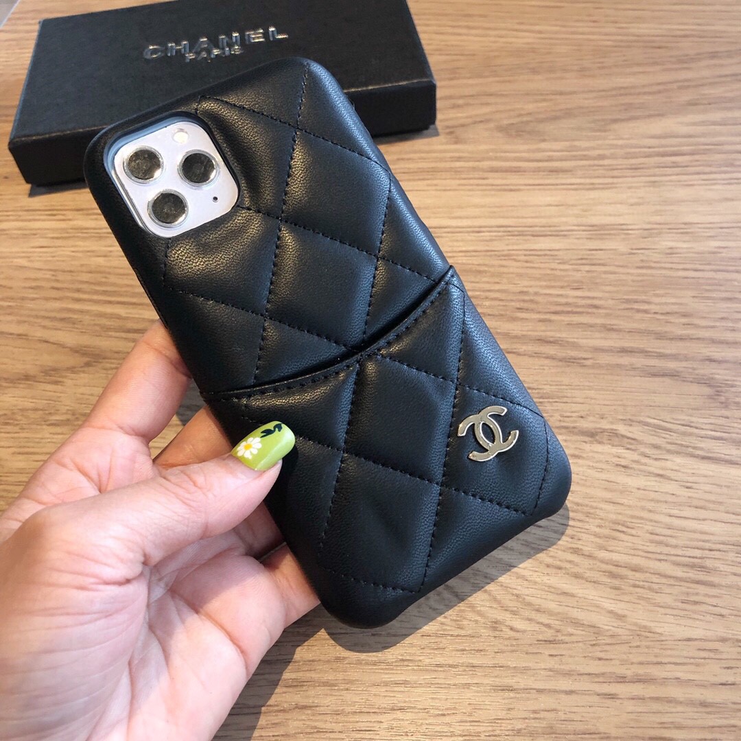 CHANEL iPhone7/7P/8/8P/X/XS/XS Max/11(6.1)/11P(5.8)/11proMAX(6.5)/12/12P（6.1)/12pro MAX(6.7) 保護ケース カバー