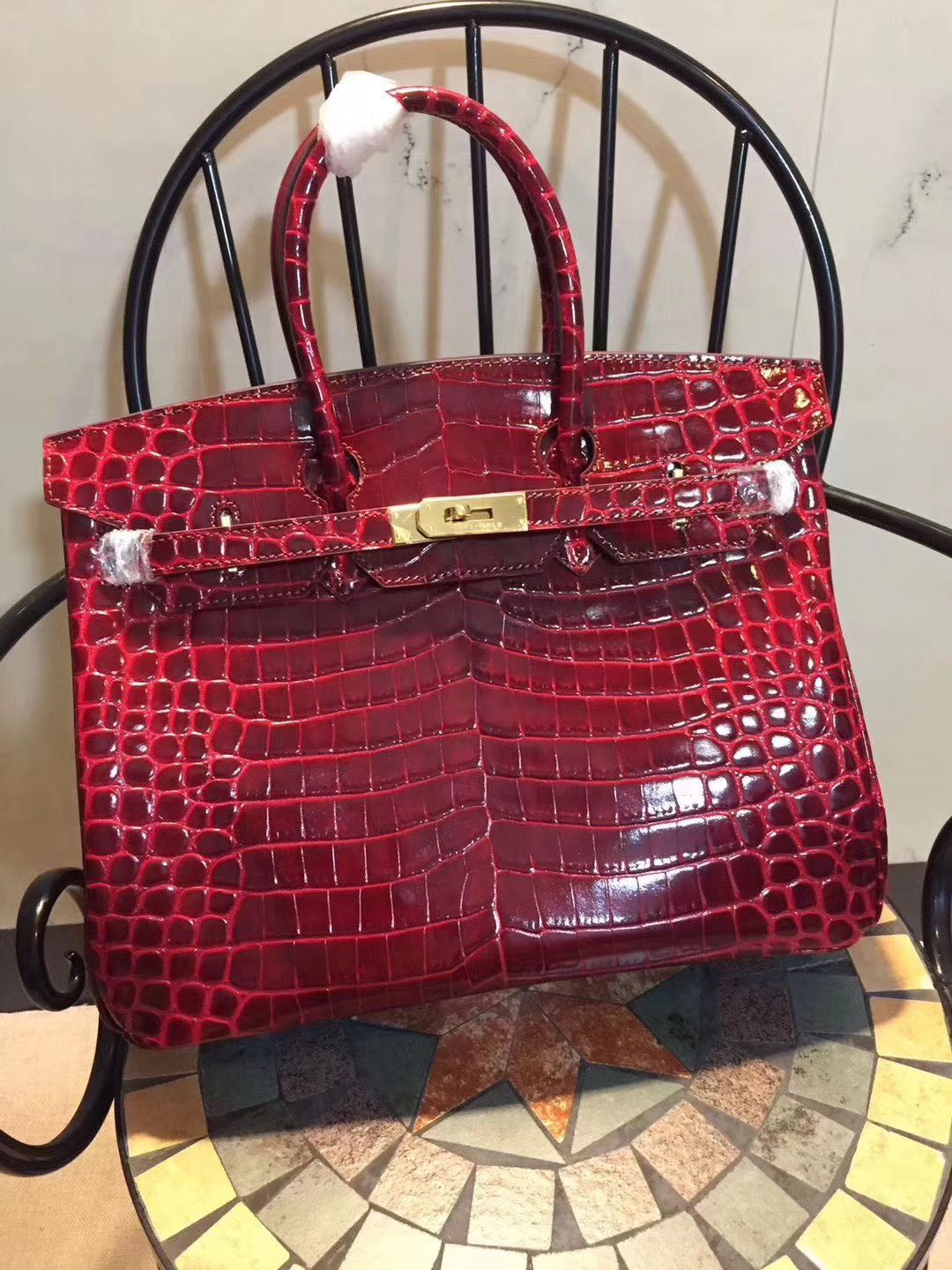 エルメス クロコ押し型 BIRKIN バーキン30cm/35cm