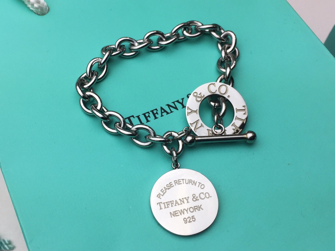 TIFFANY&COティファニ 人気商品 レスレット カフブレス YX